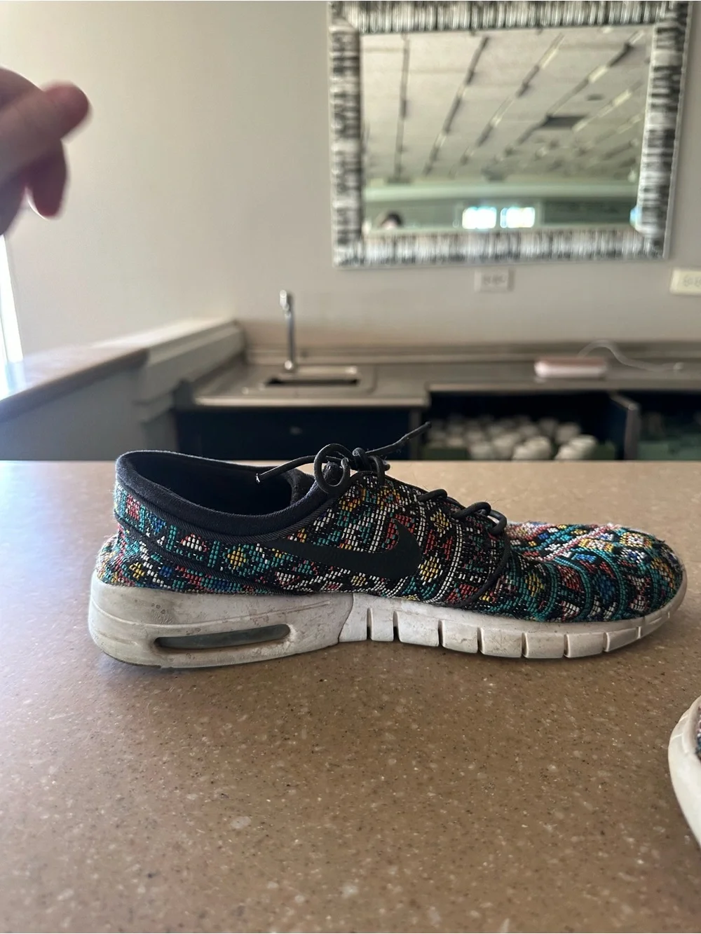 Nike colorful woven
